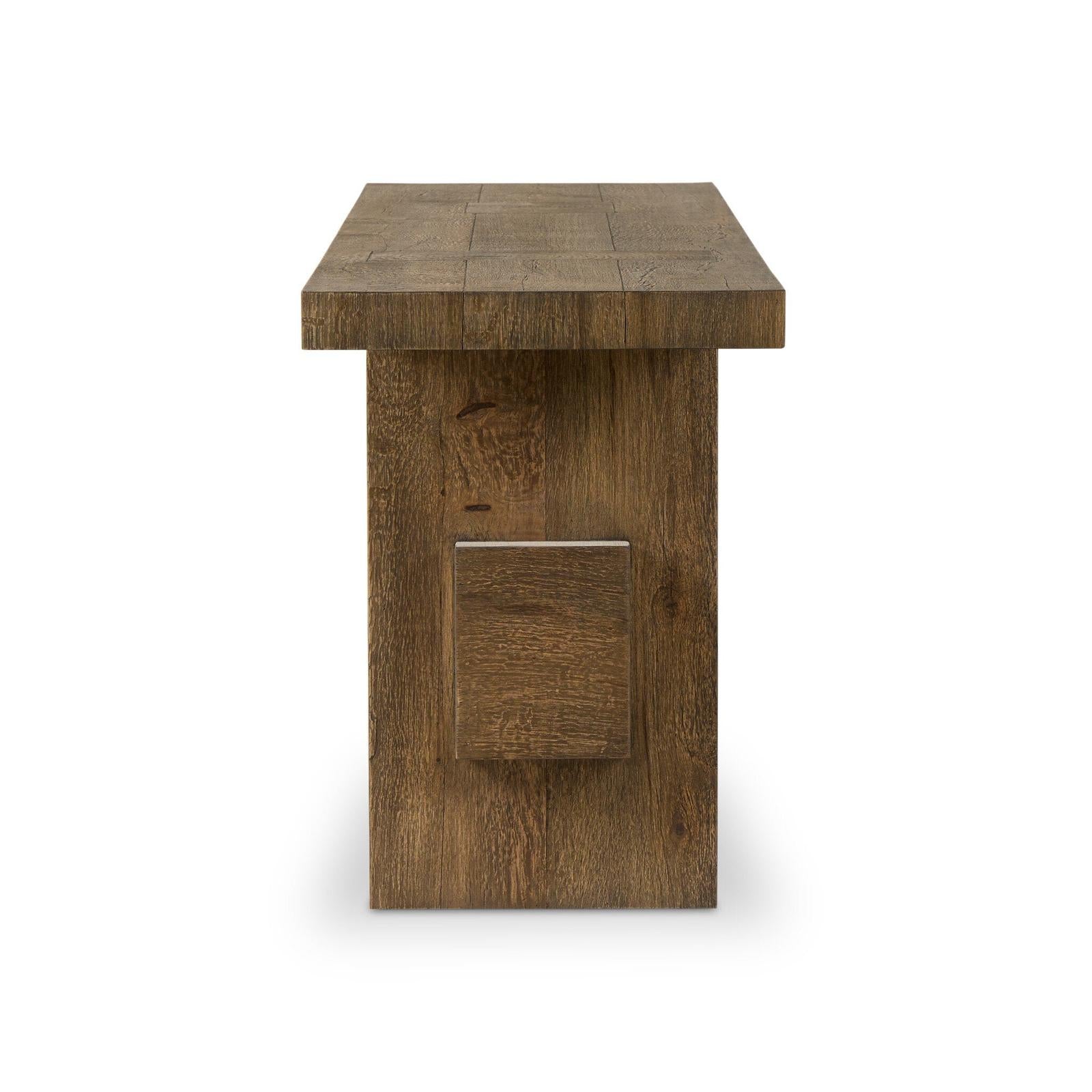 Four Hands Bia Rustic Brown Console Table