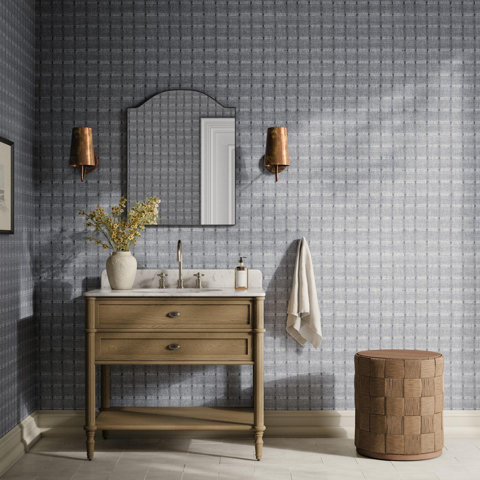 Dobby Grasscloth Wallpaper by FH Art Studio
