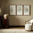 Breath Drawing Triptych by Adrian White