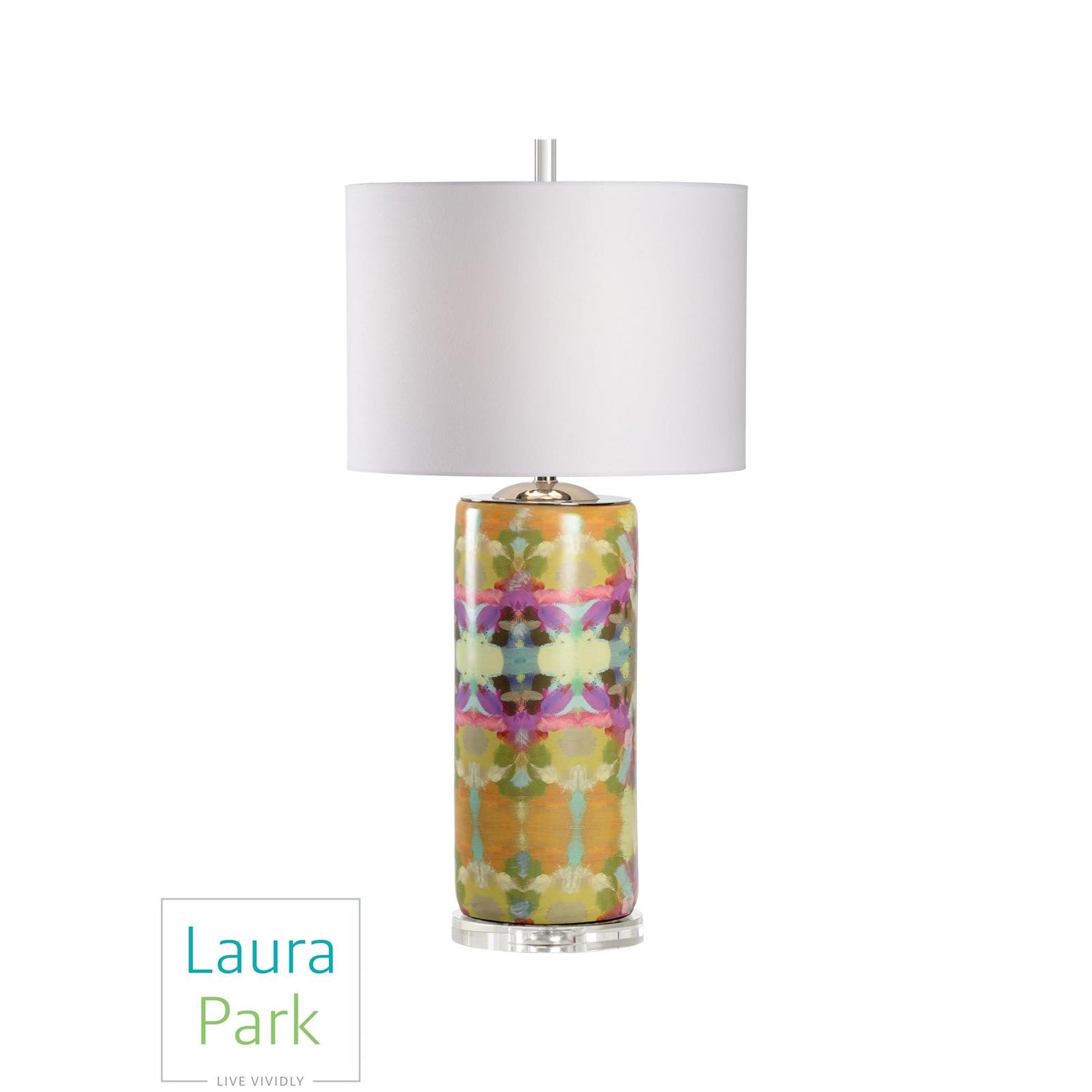 Wildwood Indigo Girl Lamp III