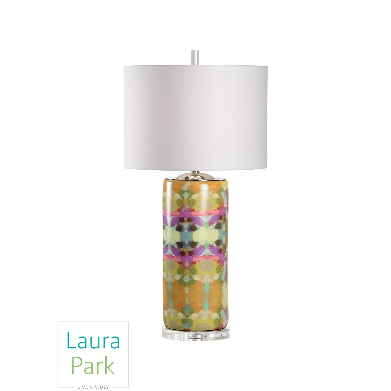 Wildwood Indigo Girl Lamp III