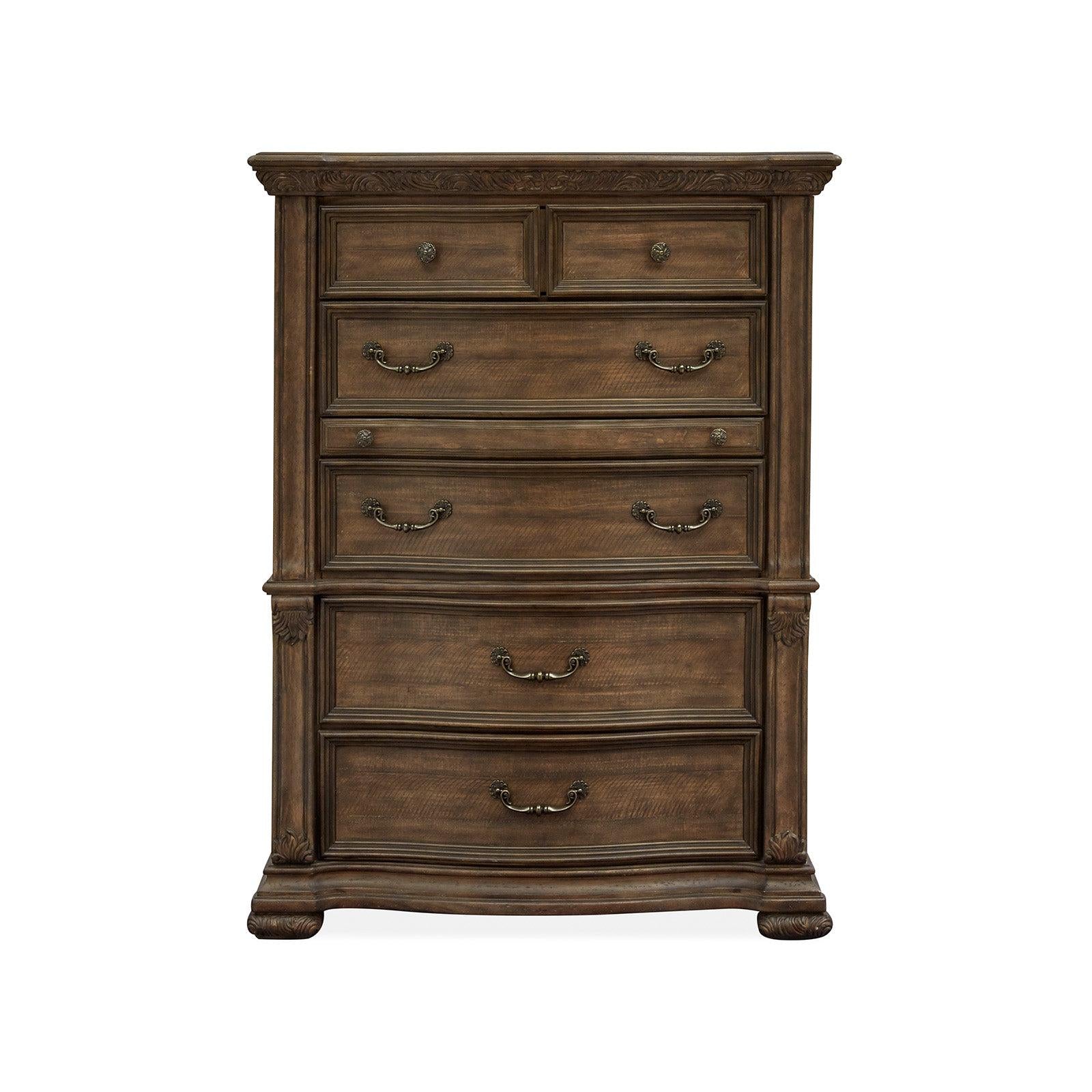 Magnussen Home Durango Willadeene Brown Drawer Chest