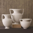 Global Views Matte White Grecian Amphora