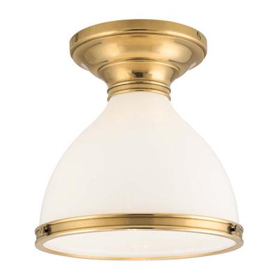 Hudson Valley Lighting Randolph 1 Light 10 inch Semi Flush Ceiling Light
