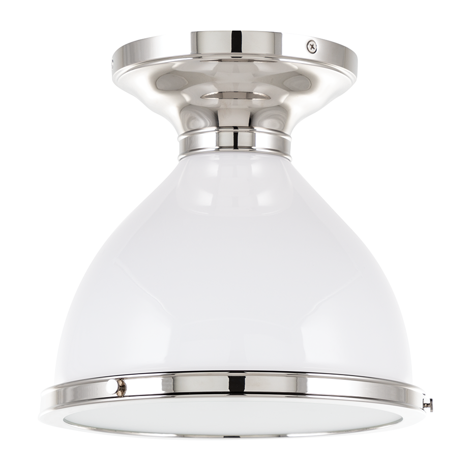 Hudson Valley Lighting Randolph 1 Light 10 inch Semi Flush Ceiling Light