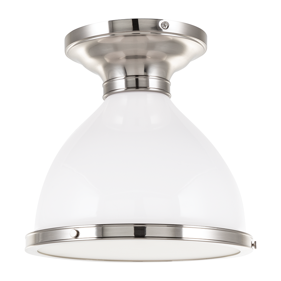 Hudson Valley Lighting Randolph 1 Light 10 inch Semi Flush Ceiling Light