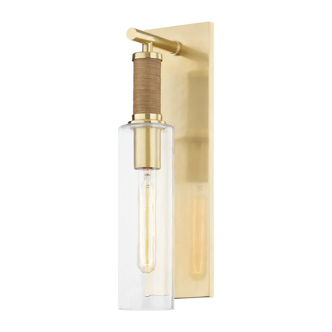 Hudson Valley Lighting Eastchester 1 Light 4.75 inch Aged Brass Wall Sconce Wall Light
