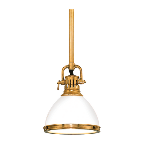 Hudson Valley Lighting Randolph 1 Light 7 inch Pendant Ceiling Light Clearance
