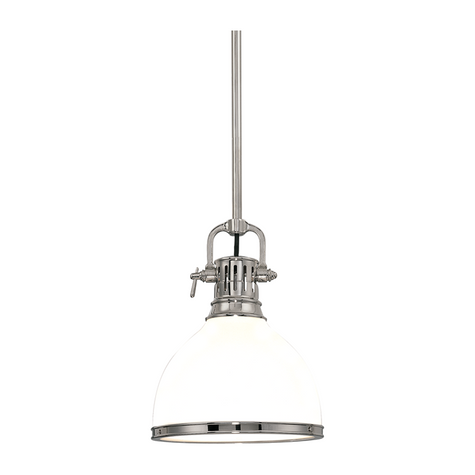 Hudson Valley Lighting Randolph 1 Light 13 inch Pendant Ceiling Light