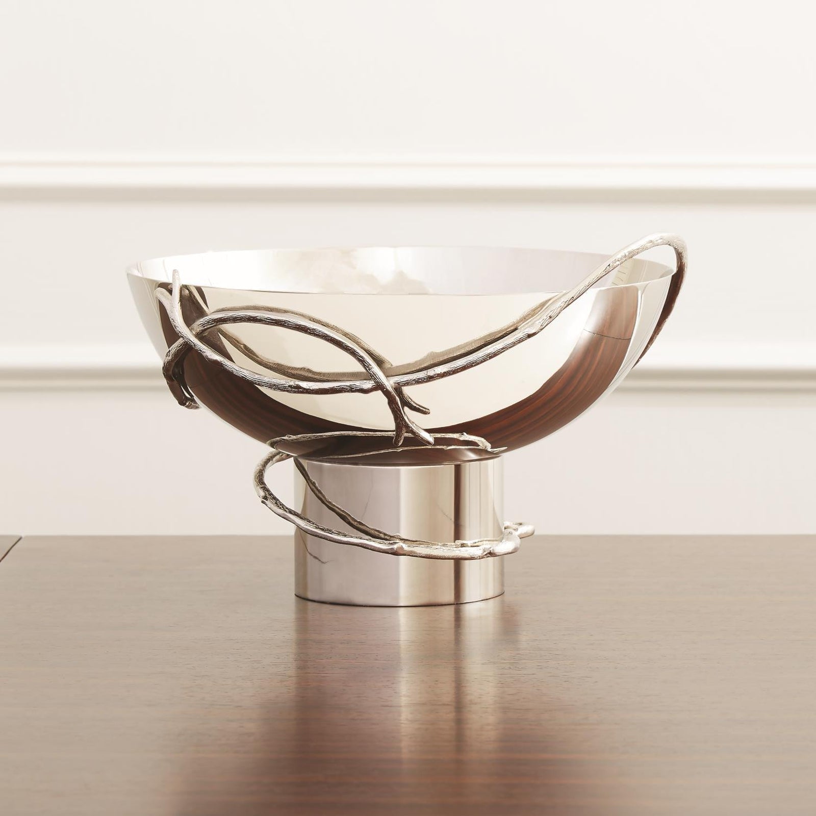 Global Views Nickel Twig Bowl