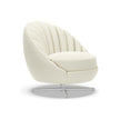 Artistica Home Upholstery Lucille Swivel Chair (Polished Chrome)