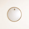 Global Views Antique Brass Exposed Mirror