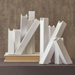 Global Views Matte White Collage Vase
