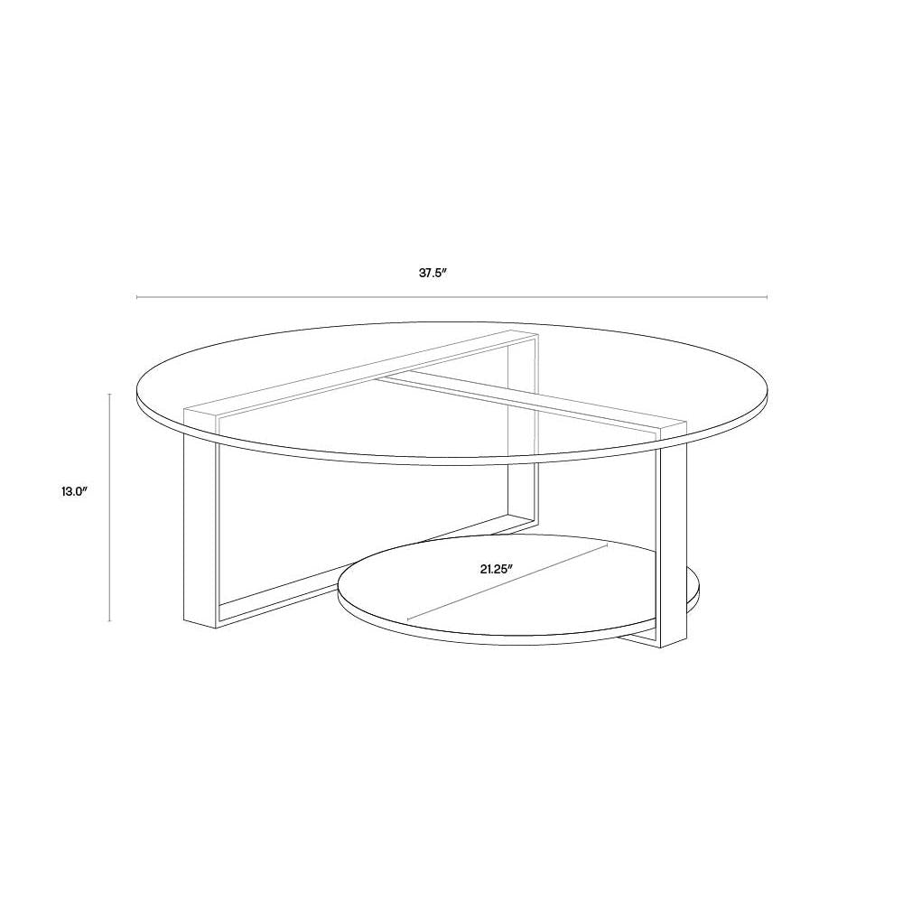 Sunpan Maldini Coffee Table Clearance