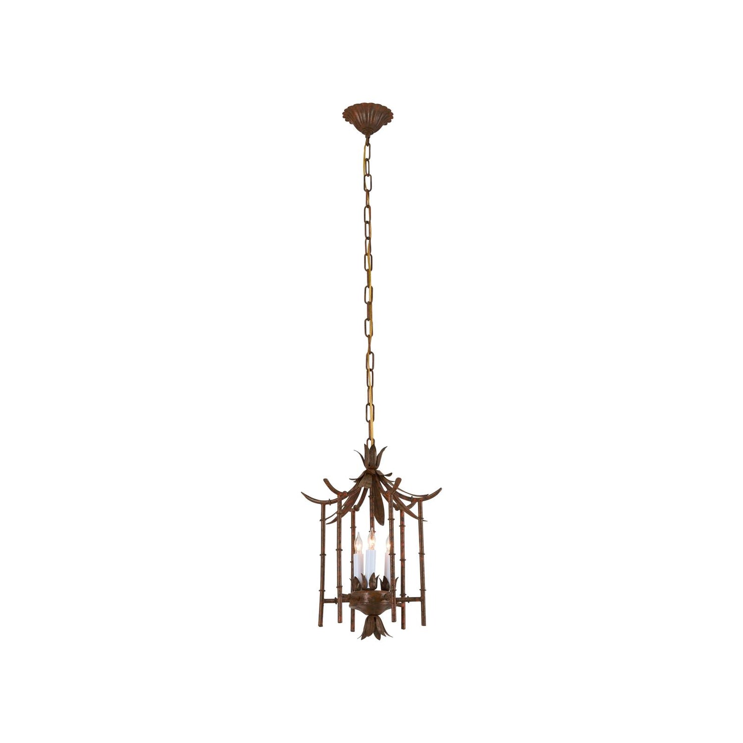 Wildwood Iron Bamboo Lantern