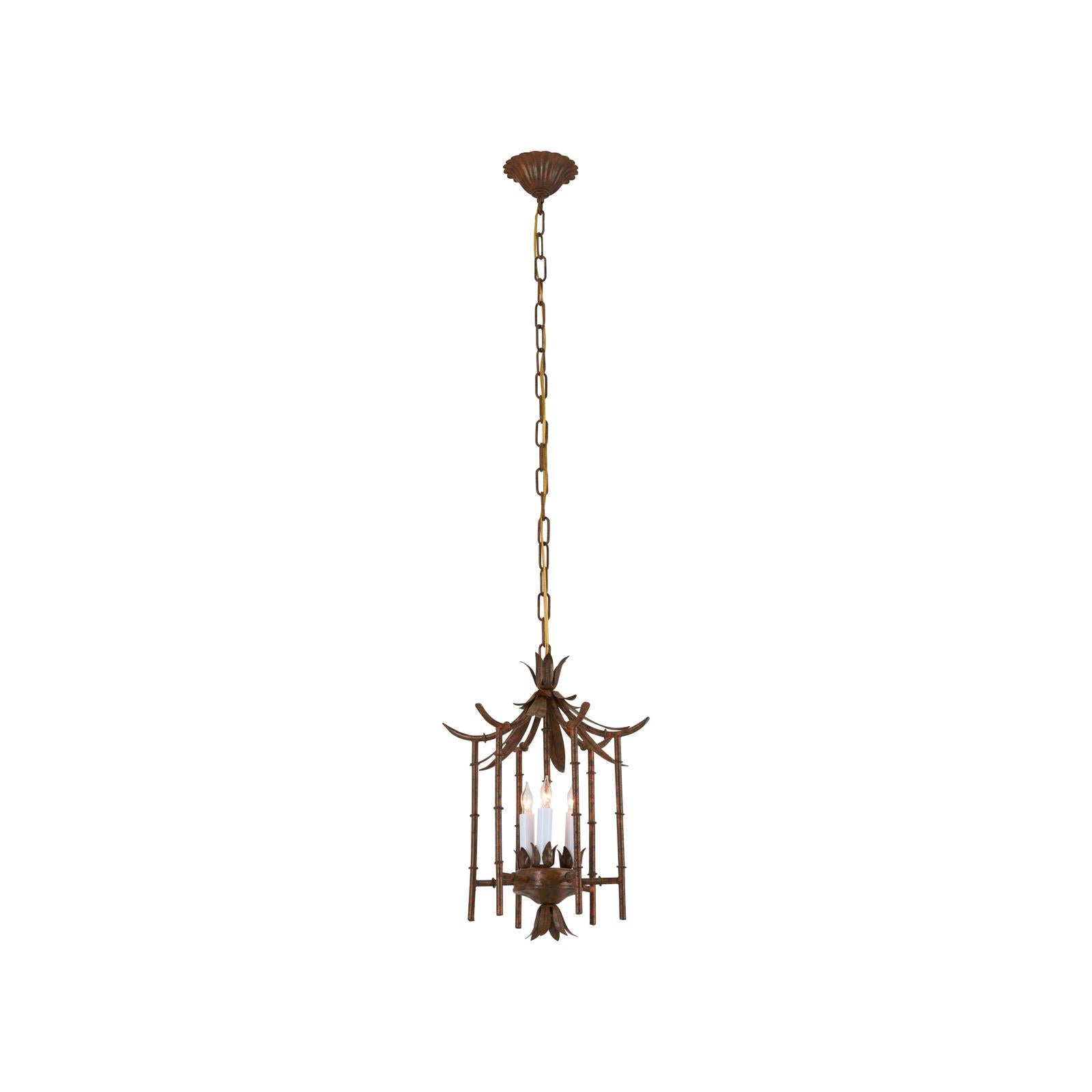 Wildwood Iron Bamboo Lantern