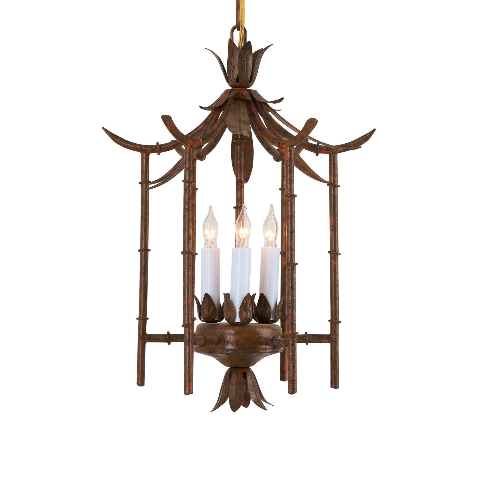 Wildwood Iron Bamboo Lantern