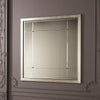 Global Views Beaumont Silver Square Mirror Clearance