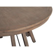 Magnussen Home Paxton Place Dovetail Grey Round Dining Table