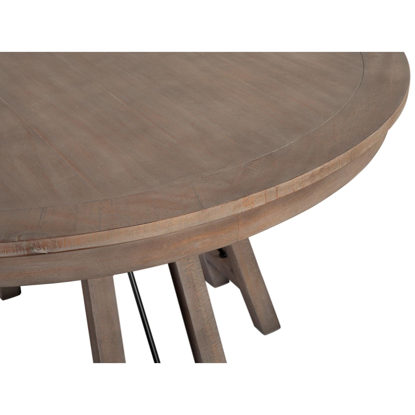Magnussen Home Paxton Place Dovetail Grey Round Dining Table
