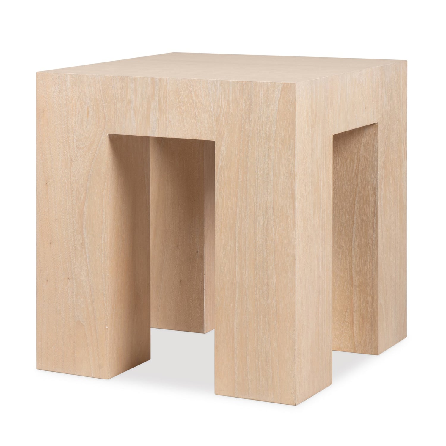 Ambella Magnus End Table - Blanca