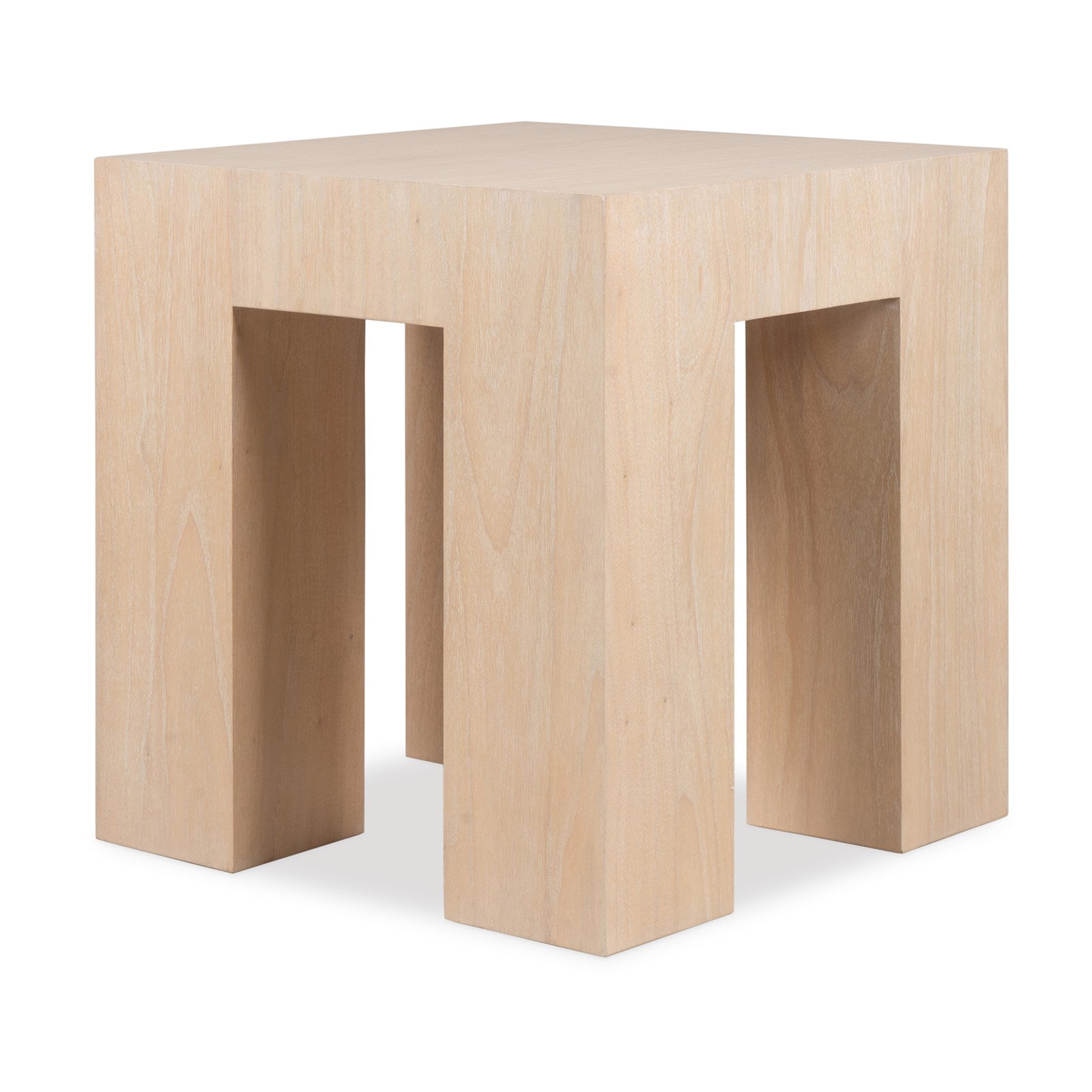 Ambella Magnus End Table - Blanca