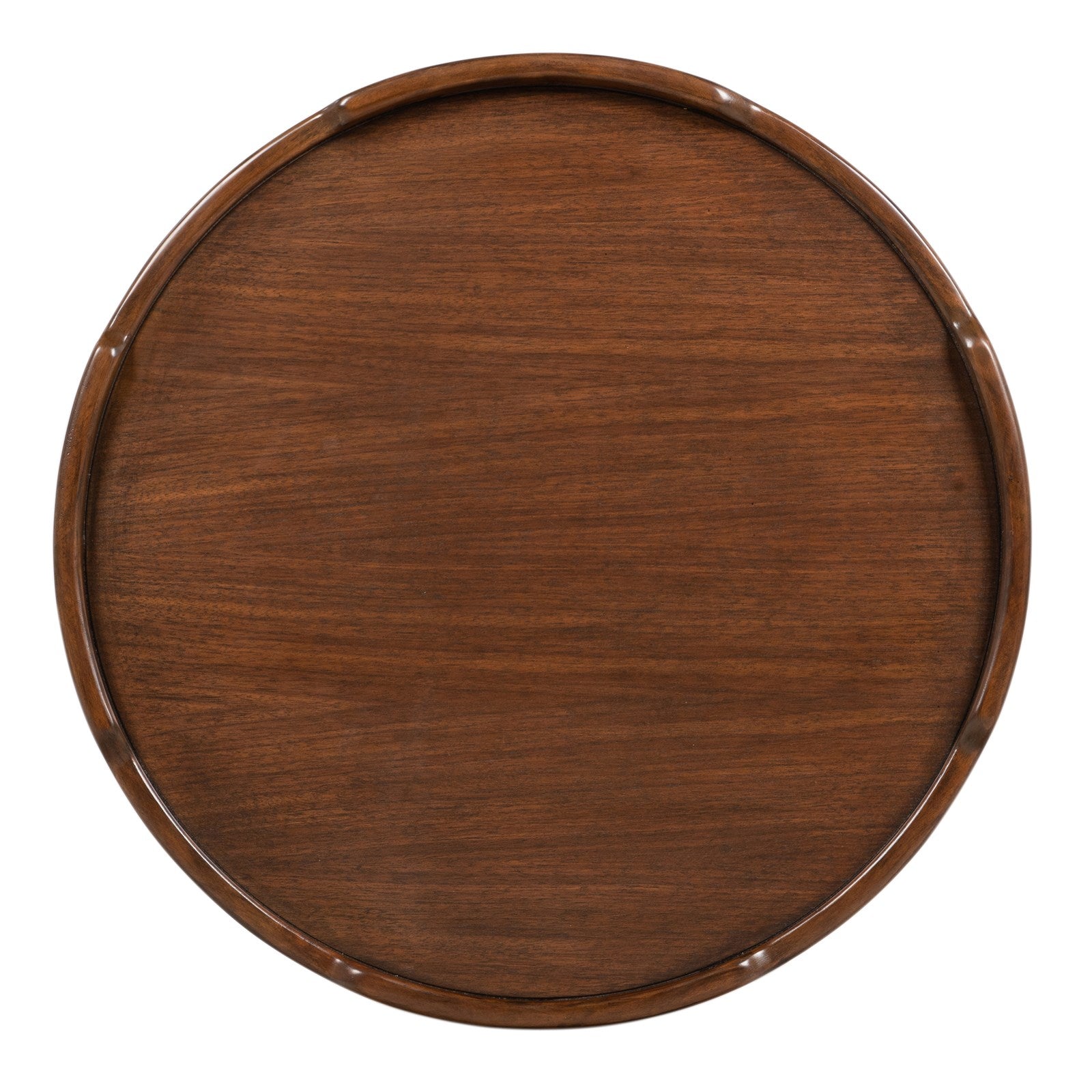 Ambella Crenellated Round End Table