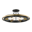 Hudson Valley Lighting Chambers 6 Light 21 inch Semi Flush Ceiling Light Clearance
