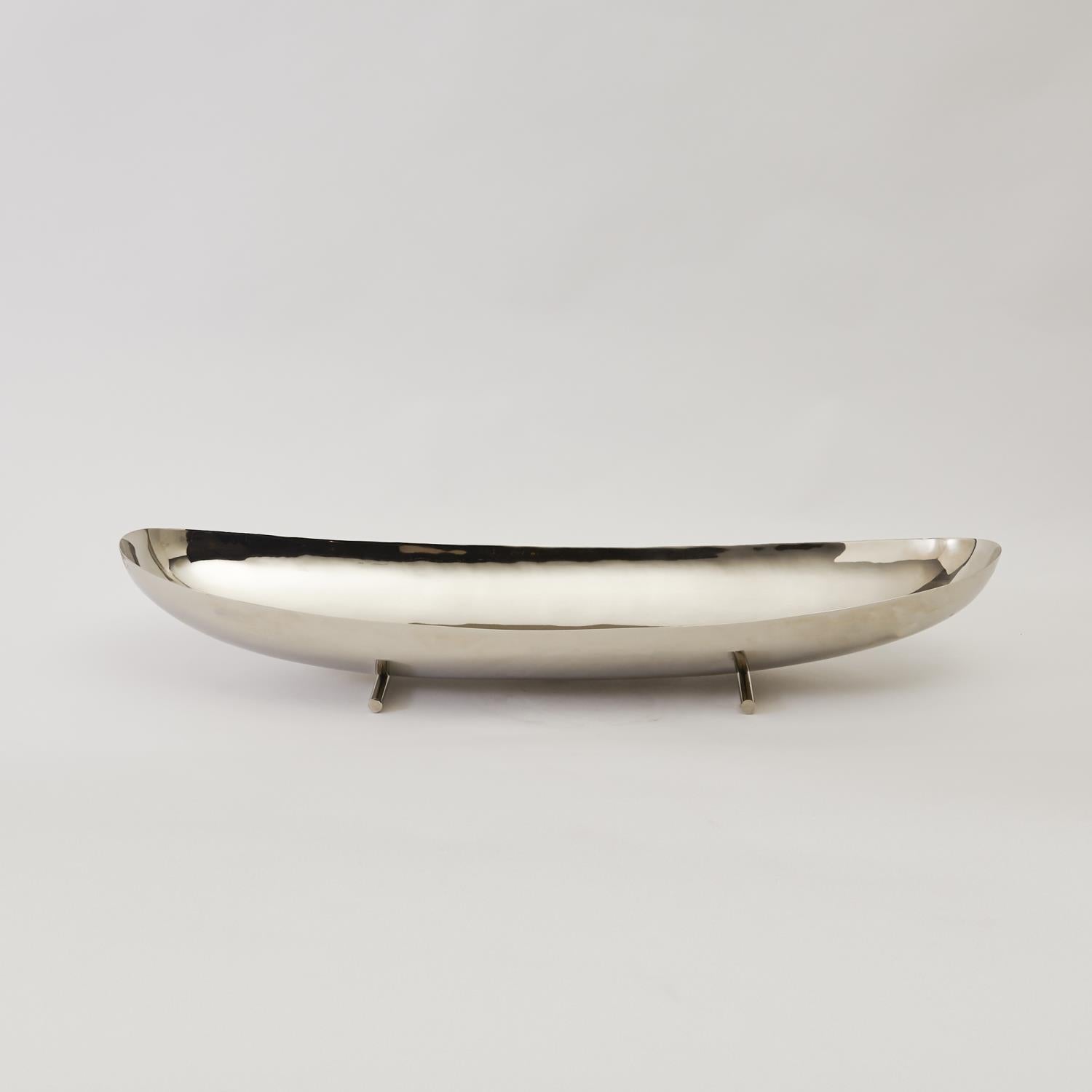 Global Views Nickel Boat Bowl