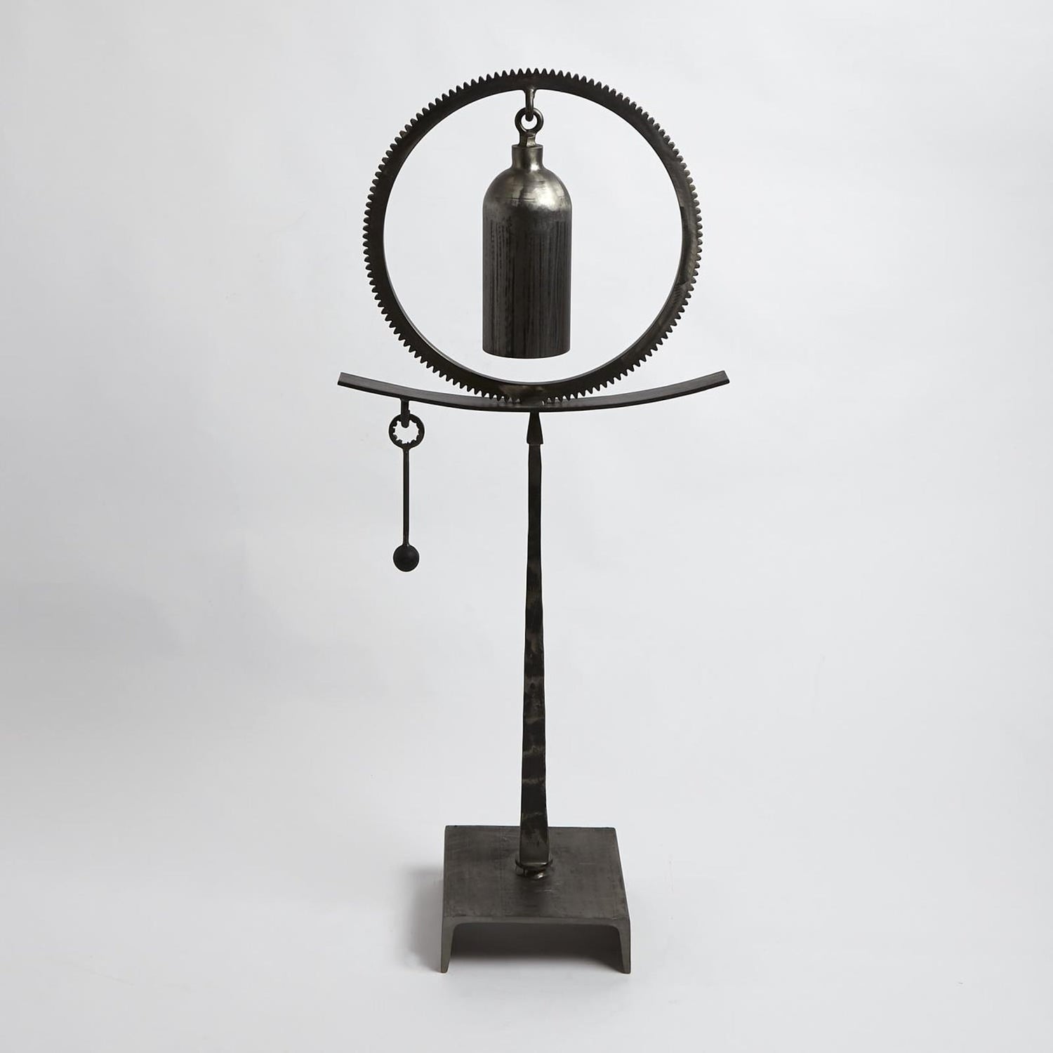 Global Views Natural Iron Taper Spring Sound Sculpture
