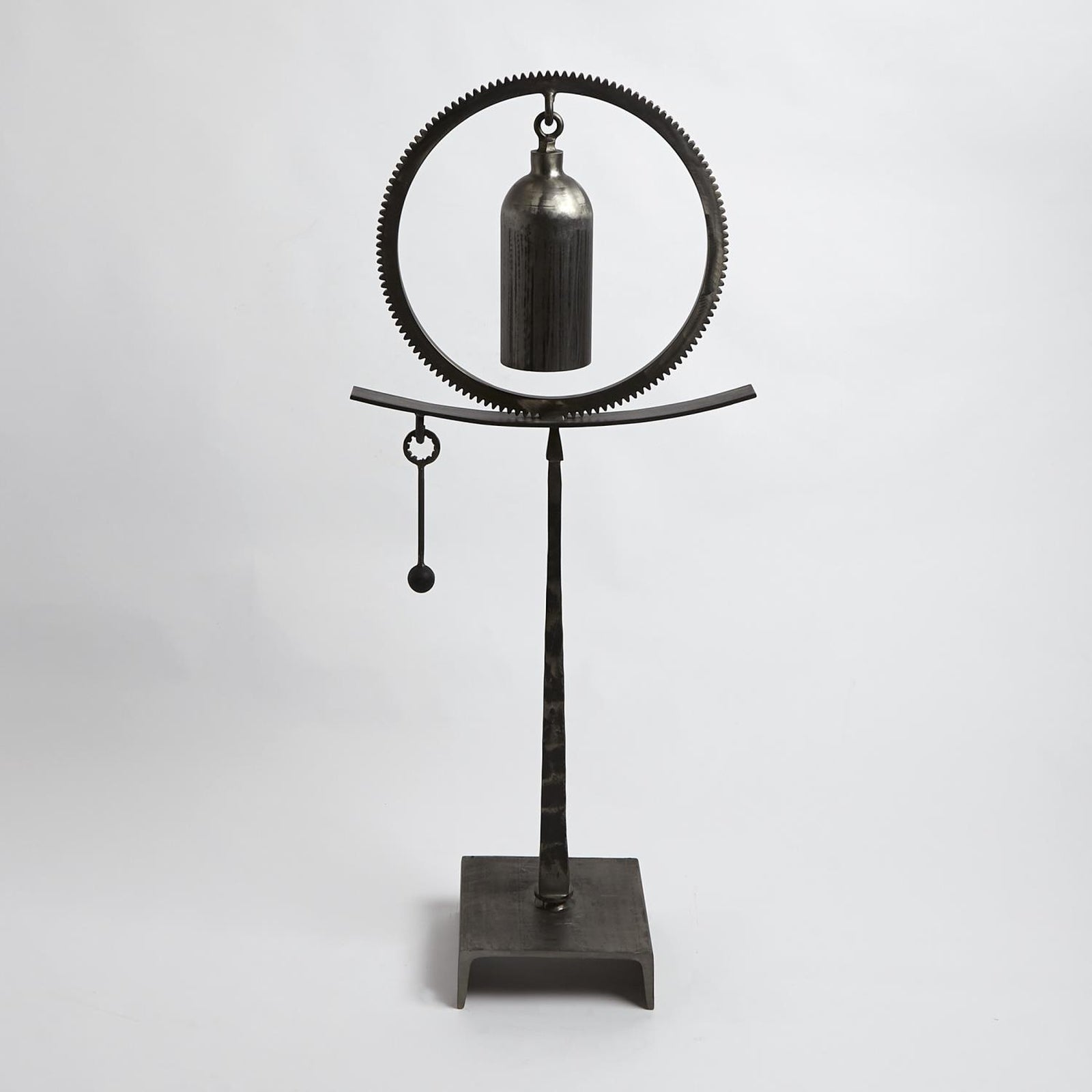 Global Views Natural Iron Taper Spring Sound Sculpture