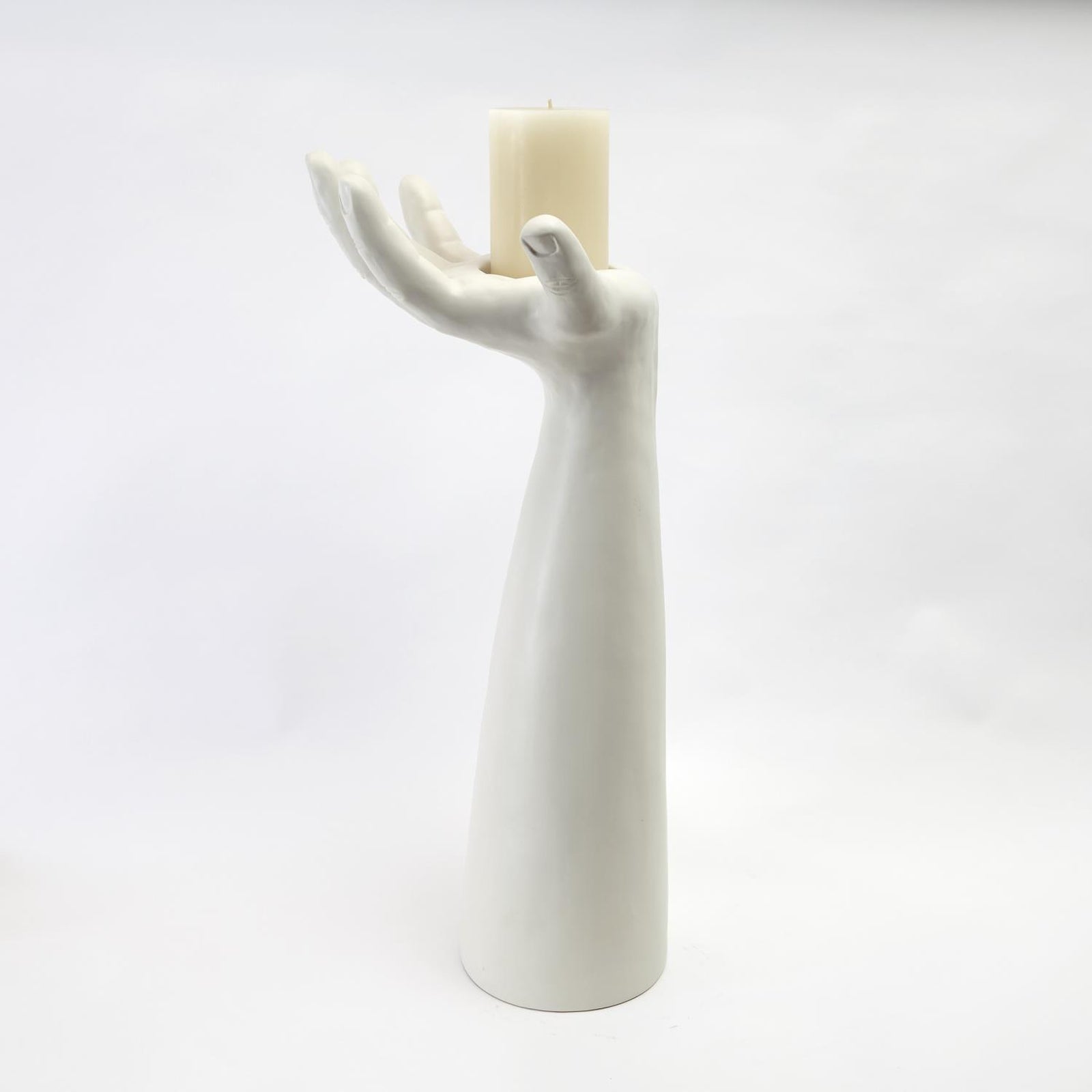 Global Views Matte White Ceramic Palma