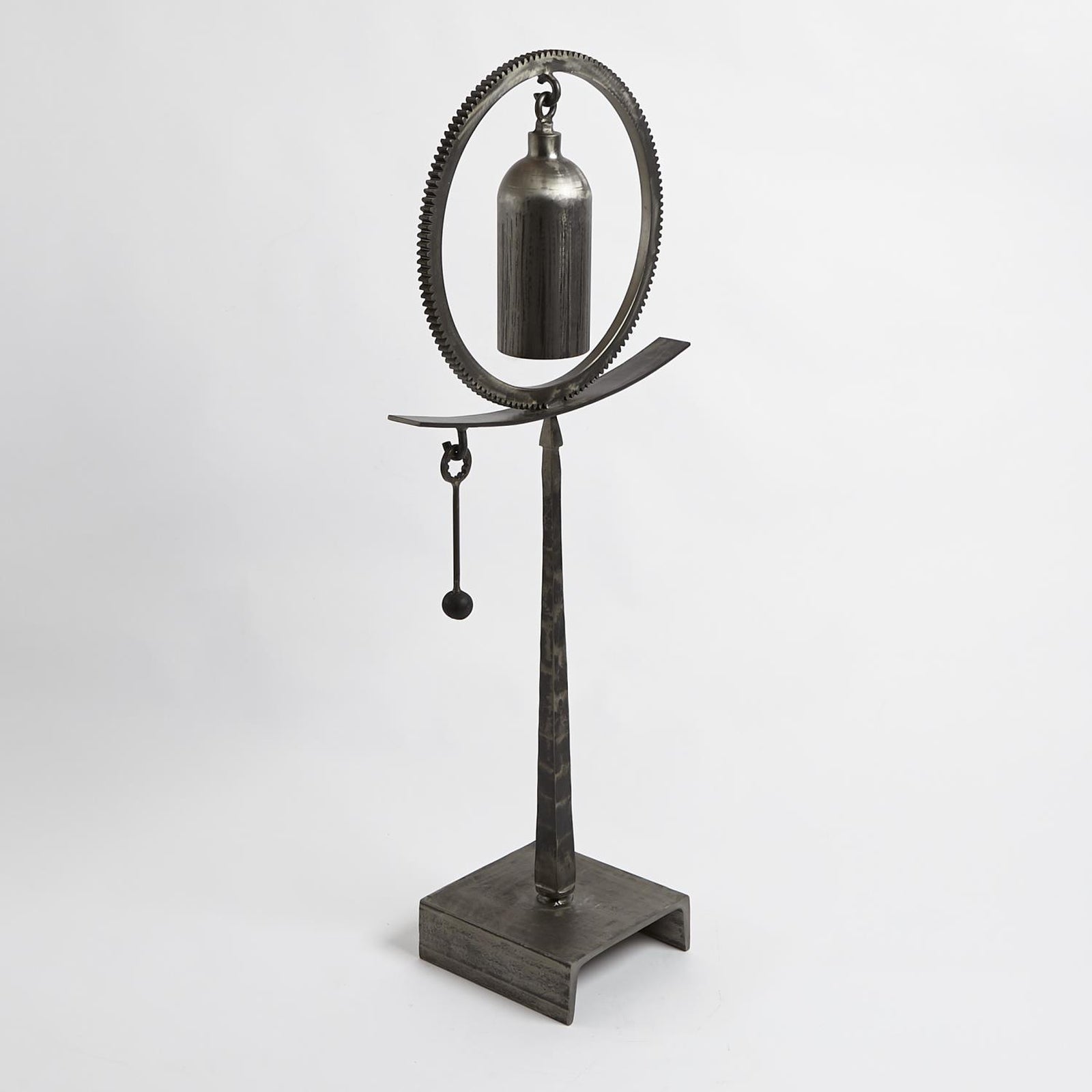 Global Views Natural Iron Taper Spring Sound Sculpture