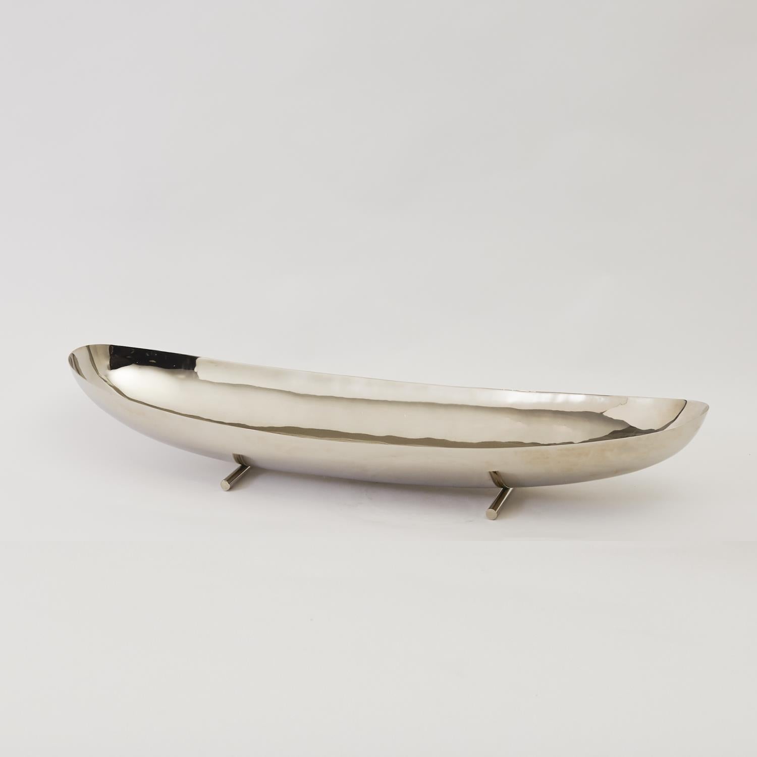 Global Views Nickel Boat Bowl