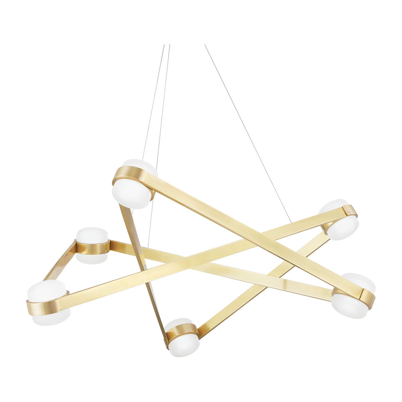 Hudson Valley Lighting Orbit 6 Light 38 inch Chandelier Ceiling Light