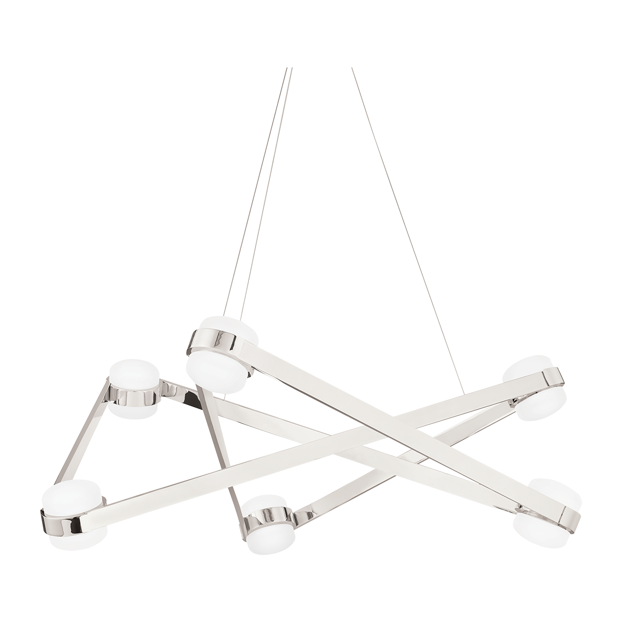 Hudson Valley Lighting Orbit 6 Light 38 inch Chandelier Ceiling Light