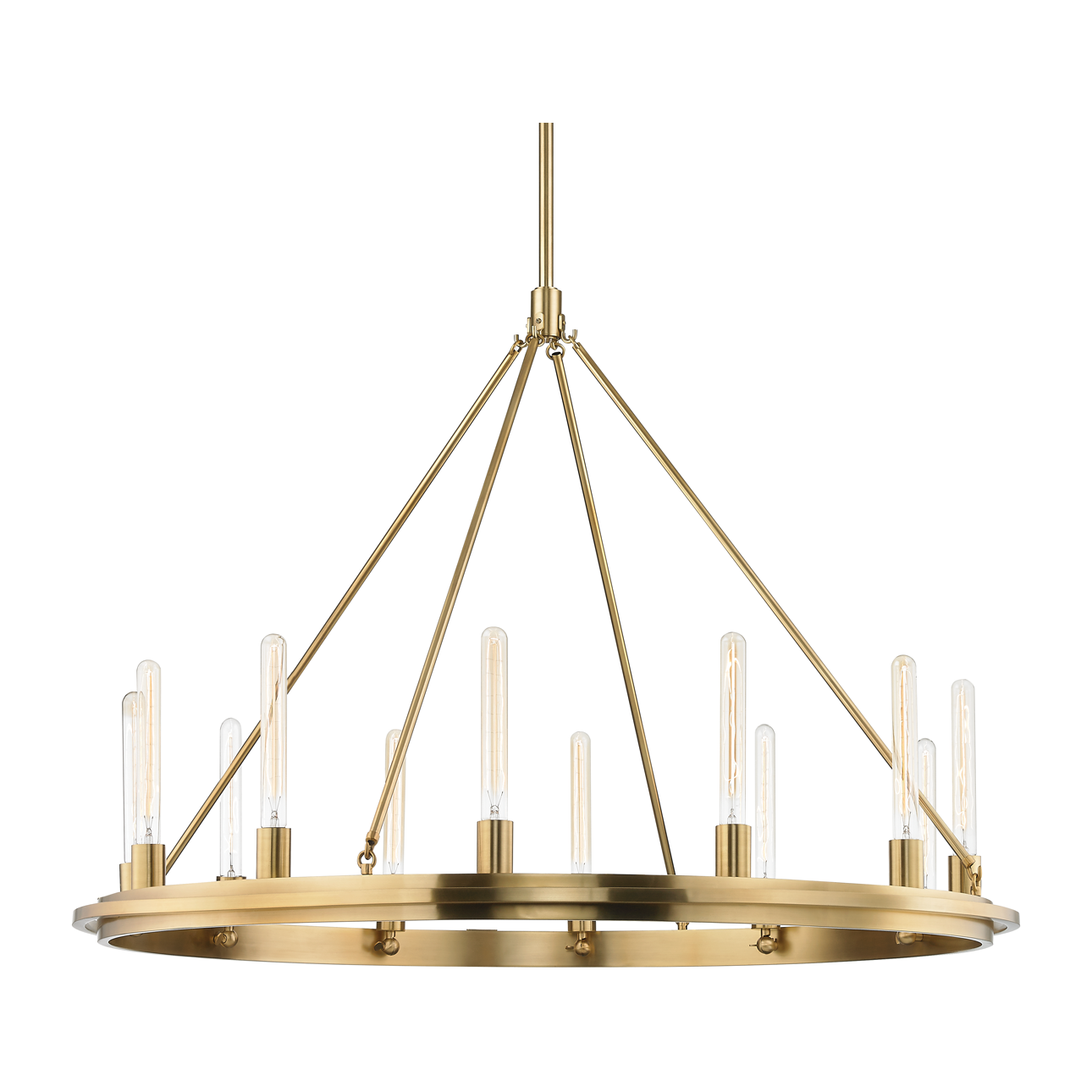 Hudson Valley Lighting Chambers 12 Light 45 inch Chandelier Ceiling Light