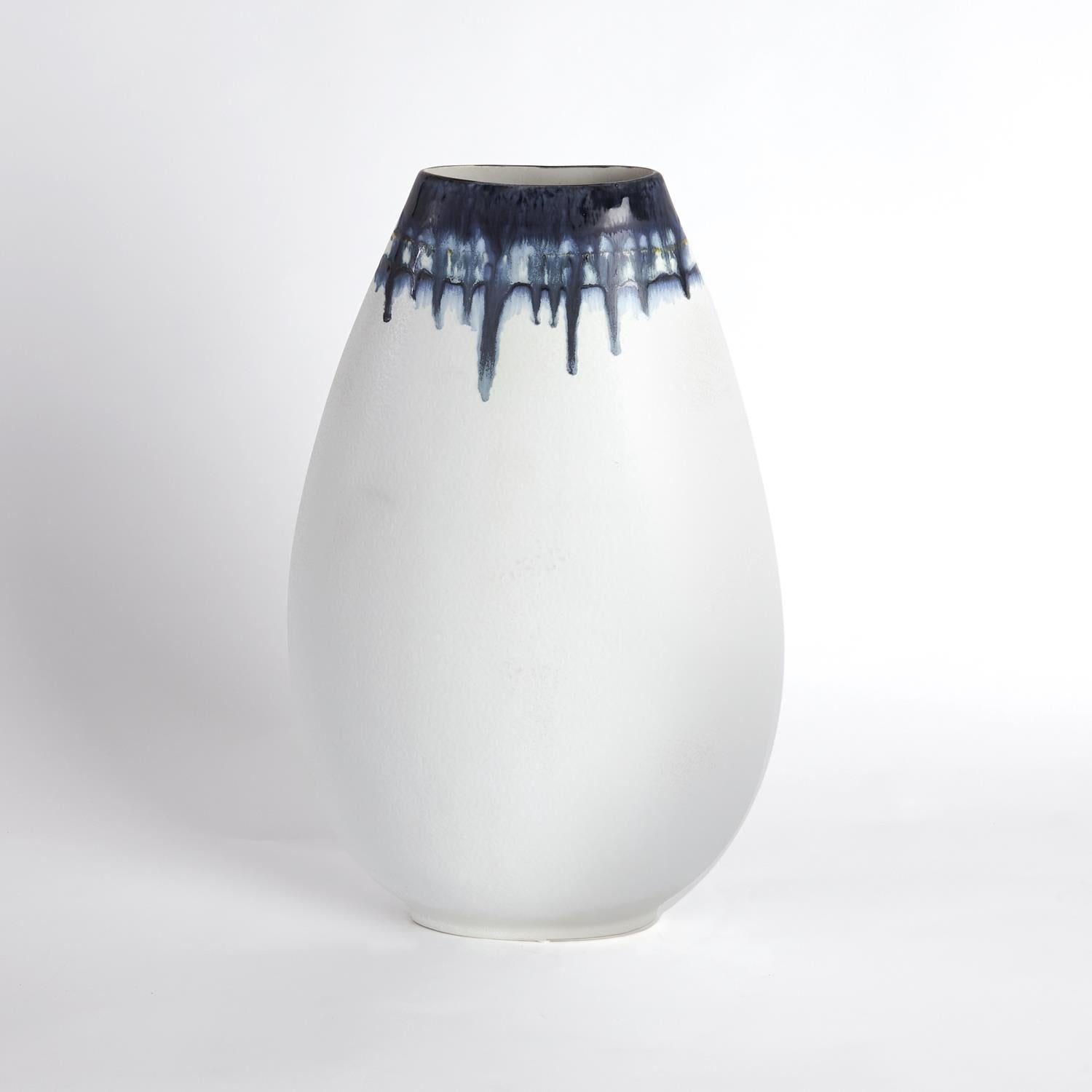 Global Views Glass Drip Vase