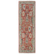Feizy Karina 69G4F Transitional Floral & Botanical Rug in Red/Gray/Ivory