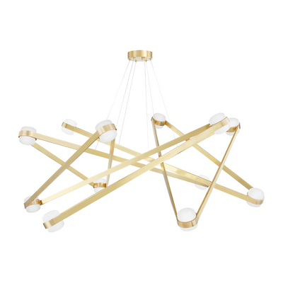 Hudson Valley Lighting Orbit 12 Light 56.13 inch Chandelier Ceiling Light