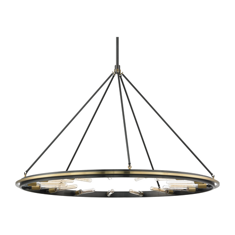 Hudson Valley Lighting Chambers 15 Light 58.25 inch Chandelier Ceiling Light