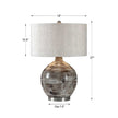 Uttermost Tamula Distressed Ivory Table Lamp