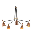 Corbett Utopia 5 Light Soft Black Chandelier Ceiling Light
