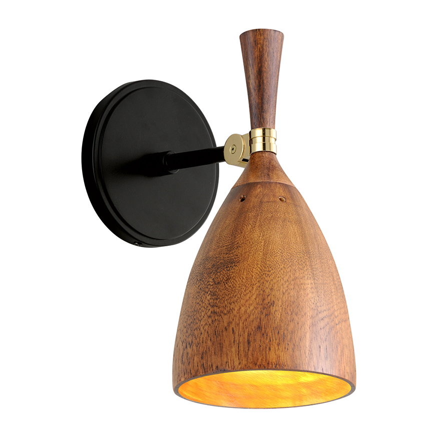 Corbett Utopia 1 Light Soft Black Wall Sconce Wall Light