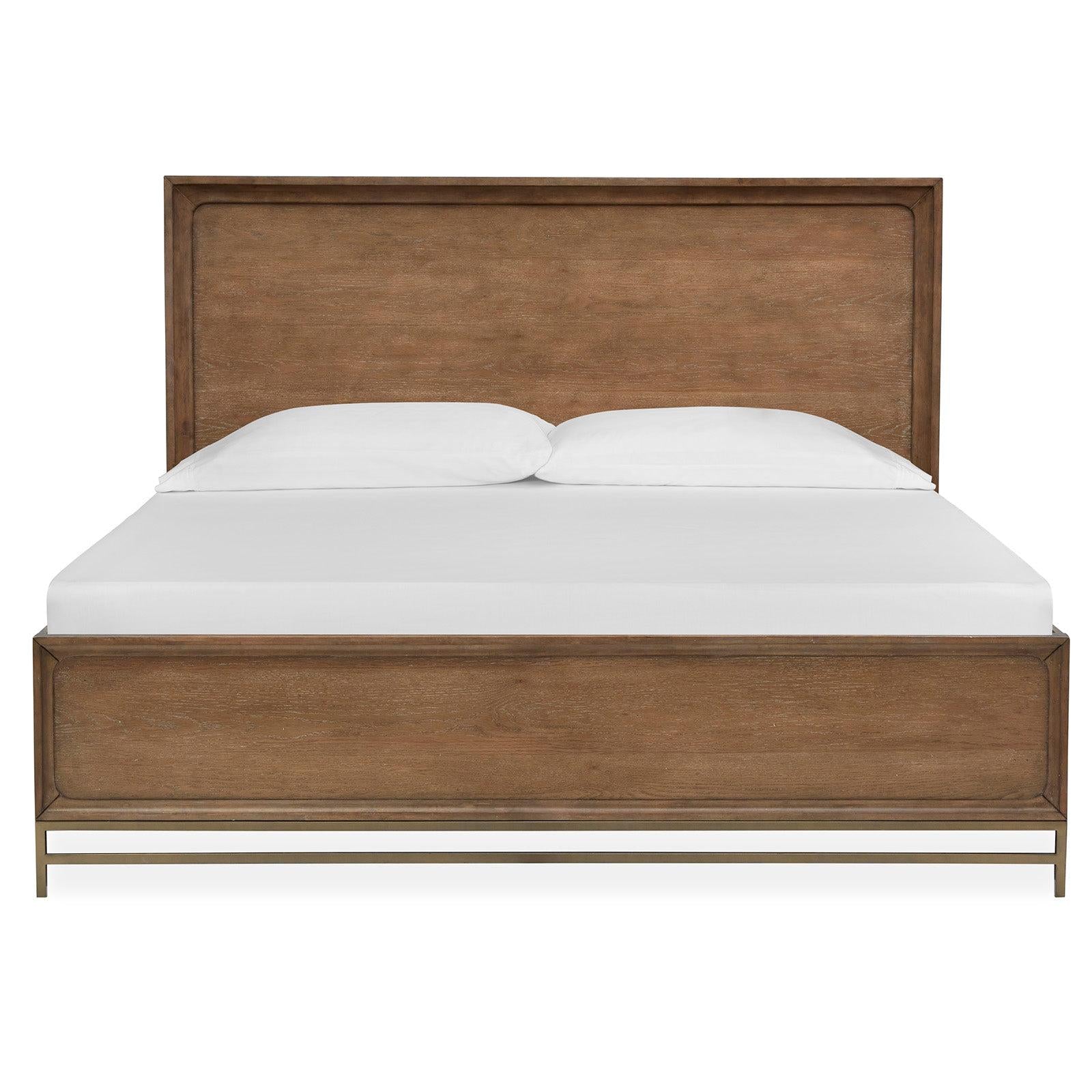 Magnussen Home Lindon Belgian Wheat & Coffee Bean Bed