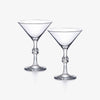 Baccarat Passion Collection by Jean-Charles Boisset Martini Glasses, Set of 2