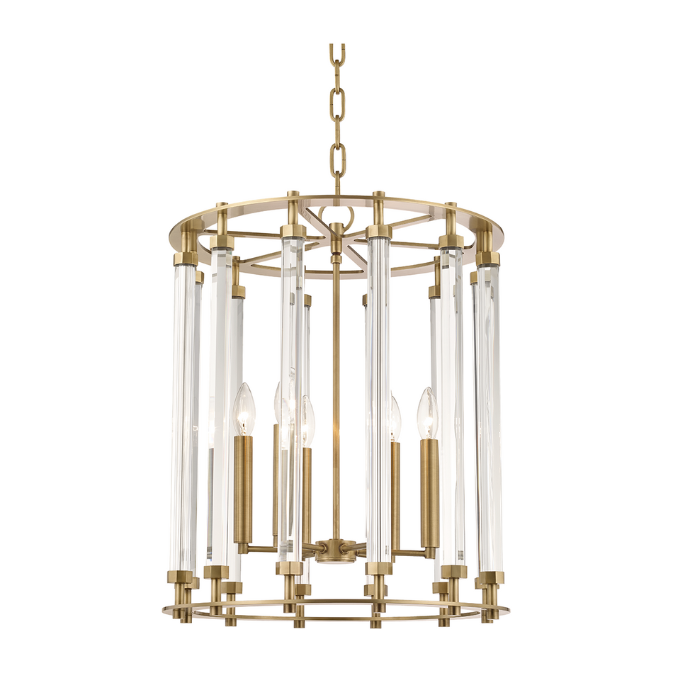 Hudson Valley Lighting Haddon 6 Light 18 inch Lantern Ceiling Light