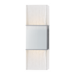 Hudson Valley Lighting Aurora 2 Light 4.5 inch Polished Chrome Wall Sconce Wall Light Clearance