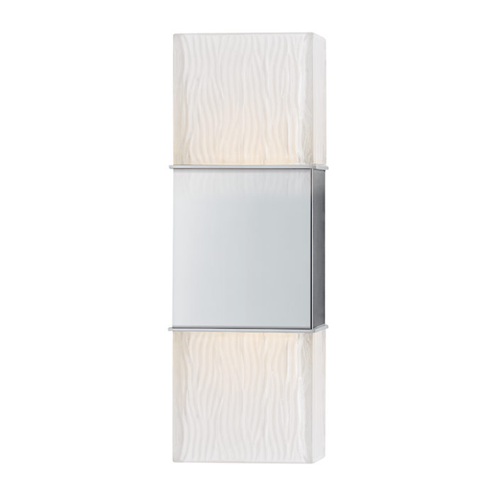 Hudson Valley Lighting Aurora 2 Light 4.5 inch Polished Chrome Wall Sconce Wall Light Clearance
