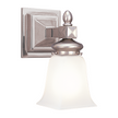 Hudson Valley Lighting Cumberland 1 Light 5 inch Satin Nickel Bath and Vanity Wall Light Clearance